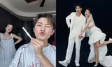 Puka và "anh trai" Gin Tuấn Kiệt "say hi" con đầu lòng sau 1 năm về chung nhà