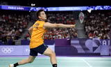 Tay vợt Thái Lan thảm bại trước 'người khổng lồ', vỡ mộng giành HCV cầu lông Olympic Paris 2024