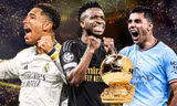 Rò rỉ kết quả bỏ phiếu Quả bóng vàng 2024: Vinicius bỏ xa Rodri
