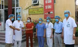 Bệnh nhân mắc COVID-19 cuối cùng tại Hà Nam xuất viện - Ảnh: HG
