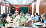 Công an tỉnh Bắc Giang công bố quyết định thanh tra.