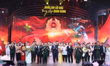 Tổng Bí thư Tô Lâm dự giao lưu nghệ thuật ‘Khắc ghi lời Bác - vang nhịp quân hành’