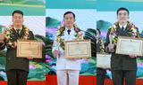 3 Gương mặt trẻ tiêu biểu được phong, thăng quân hàm trước thời hạn