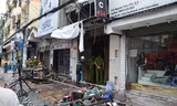 Nhiều tài sản bị cháy đen.