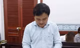 Luật gia Đặng Đình Thịnh tại phiên tòa.