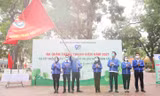 lễ ra quân Tháng Thanh niên năm 2021 và Tết trồng cây xuân Tân Sửu diễn ra sáng 28/2, tại huyện Sóc Sơn, Hà Nội.