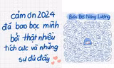 Gen Z cùng nhau chữa lành và cảm ơn một năm đã qua bằng "Bản đồ năng lượng"