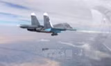 Máy bay chiến đấu Su-34 của Nga thả bom oanh tạc các mục tiêu IS tại Syria. Ảnh: Reuters/TTXVN.