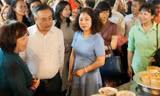 Chủ tịch Hà Nội Trần Sỹ Thanh thưởng thức di sản phở tại Festival Phở 2025