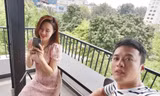 Ảnh hậu trường Hồng Đăng-Hồng Diễm quay "Những ngày không quên"