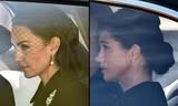 Tại sao Công nương Kate và Meghan không đi chung xe tới lễ rước linh cữu Nữ hoàng Elizabeth II?