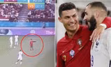 Là đội trưởng đội Bồ Đào Nha, nhưng Cristiano Ronaldo lại chỉ cho Pháp hướng chuyền bóng?