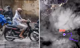 Vùng áp thấp ở Biển Đông đã mạnh lên, tăng khả năng phát triển trong 24 giờ tới