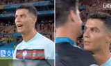 Bị thủ môn Bỉ cản được cú sút phạt, Cristiano Ronaldo nói gì với thủ môn này sau trận đấu?