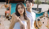 Không gian đám cưới Diệu Nhi - Anh Tú: Lãng mạn bên bờ biển, tông trắng đen chủ đạo