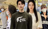 Anh Tú - Diệu Nhi xuất hiện tại sân bay Nội Bài, sẵn sàng cho tiệc cưới tại Hà Nội