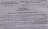 Nữ giáo viên bị buộc thôi việc vì không chịu...làm nhân viên