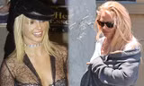 Britney Spears già nua thấy rõ, đầu tóc rối bời khi rời sở cảnh sát 