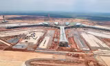 Đường băng thứ 2 'siêu sân bay' Long Thành đang thi công ra sao? 