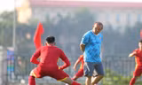 HLV Park Hang-seo muốn U23 Việt Nam tập trung tối đa cho chuyên môn trước cuộc đối đầu U23 Indonesia. (ảnh Anh Tú)
