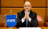 Chủ tịch FIFA Gianni Infantino chúc mừng Viettel vô địch V-League 2020.