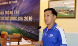 VFF có Trưởng ban Trọng tài mới mà cũng là gương mặt cũ, ông Đặng Thanh Hạ. (ảnh Anh Đoàn)