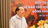 Nhà thơ Hữu Thỉnh: '50 năm qua, văn học đã làm được hai việc'