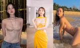 Đỏ mặt trước những lần mỹ nhân Việt diện trang phục màu nude: Có mặc đồ mà cứ như không