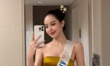 Hoa hậu Thanh Thủy chứng tỏ khả năng ứng xử khéo léo qua câu trả lời này