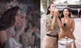 Các nàng hậu quốc tế khi đến Việt Nam: Trà sữa hay trà đá mới là đồ uống "chân ái"?