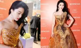 Thảm đỏ Cannes: Phạm Băng Băng hóa “tiên nữ hồ điệp” trong thiết kế của Chung Thanh Phong
