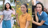 Nữ chính "Lối Về Miền Hoa" bị soi chuyện ăn mặc: Từ đầu phim đến giờ chỉ có một kiểu áo