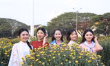 'Nàng thơ' Đắk Lắk xuống phố đón xuân