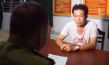 Lê Tuấn tú tại cơ quan điều tra.