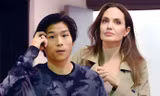 Pax Thiên chụp ảnh cho Angelina Jolie trên bìa tạp chí