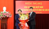 Yên Bái công bố các quyết định về công tác cán bộ 