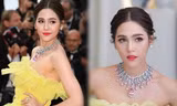 “Chất” như Chompoo Araya làm gì cũng tạo trend, dán đầy sticker lên mặt cũng “gây bão“