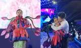 The Masked Singer "phát đường": O Sen ôm chặt chồng, Khánh Thy - Phan Hiển cực tình cảm