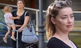 Amber Heard lần đầu công khai cặp sinh đôi sau thời gian dài sống kín tiếng