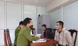 Công an lấy lời khai các đối tượng cho vay nặng lãi