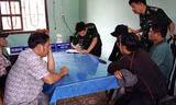 Tàu cá Quảng Bình bị cháy ngoài khơi đảo Cồn Cỏ