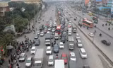Cửa ngõ Thủ đô ùn tắc ngày cuối tuần Tết Canh Tý
