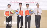 Khánh Hoà bổ nhiệm 4 lãnh đạo Sở Tài nguyên - Môi trường và Sở Xây dựng