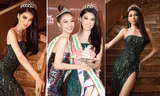 Á hậu Ngọc Thảo khoe chân dài 1m11 'cực phẩm', nhận sash Miss Grand Vietnam từ Kiều Loan 