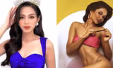 Hoa hậu Đỗ Thị Hà mặc váy cúp ngực nóng bỏng, H'Hen Niê 'đốt mắt' với bikini 