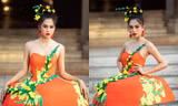 Hoa hậu Tiểu Vy diện váy dáng phồng lạ mắt, khoe chân dài cực gợi cảm trên sàn catwalk