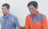 Nghi can Kim Jong Wook và Lee Jae Myeong thời điểm bị bắt. Ảnh: Văn Hùng