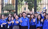 Chùm ảnh: Sinh viên tình nguyện Thủ đô tiếp sức sĩ tử thi tốt nghiệp THPT 2025