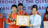 4 học sinh giành Huy chương Olympic Thiên văn và Vật lý Thiên văn quốc tế