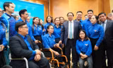 Hình ảnh Thủ tướng Phạm Minh Chính đối thoại với thanh niên